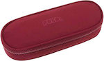 Polo Pencil Case Barrel with 1 Compartment Red