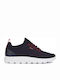 Geox Spherica A Knitted Text N Herren Sneakers Blau