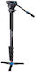 Benro Aluminum Video Monopod with Tripod Base with Hydraulic Head