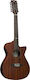 Eko Semi-Acoustic Guitar Cutaway Natural