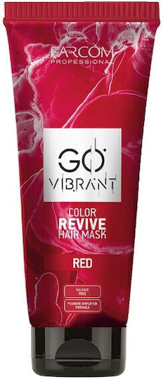 Farcom Professional Go Vibrant Color Revive Hair Mask Red 200ml