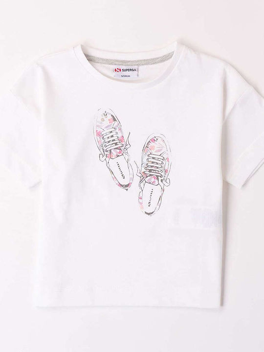 Superga Kids T-shirt White