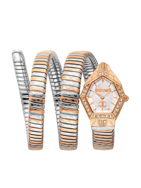 Just Cavalli Ceas de Damă cu Rose Gold / Rose G...