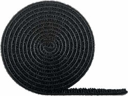 Goobay Plastic Cable Tie In Black Colour 1 Piece 70360