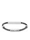 Police Herren Armband aus Leder 19cm