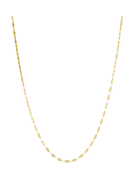 Aurie Lanț Gât 14K Lungime 45cm
