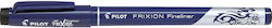 Pilot Frixion Marker de Proiectare 1.3mm Negru