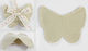 Butterfly Natural Sand Bag 11cm X 9cm 0527127 Includes 20 Pieces Beige