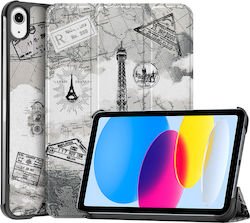 Tablet Smartcase Slim Sonique Apple Ipad 10th Gen 10.9" 2022 Paris Sonique Paris Ipad 10th Gen 10.9" 2022 Book