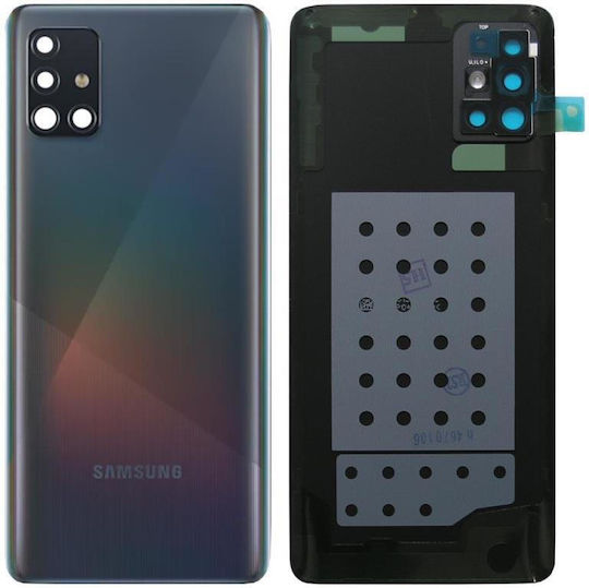 Capac baterie Samsung A515f Galaxy A51 Negru Original 1110321070354