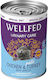 Wellfed Wet Food for Adult Cats in Cans with Chicken and Turkey 400gr