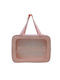 Due esse Necessaire in Rosa Farbe 30cm