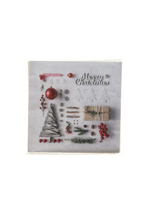 Kaemingk Christmas Napkins L33xW33cm.