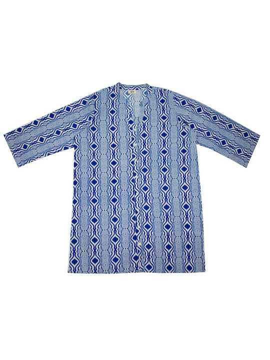 Bonito 512 Women's Caftan Beachwear Blue