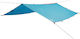 vidaXL Cort / Umbrelă de Plajă Albastru 294x300cm