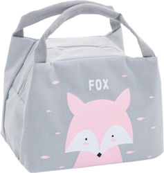 Thermal Food Bag Zola 21x14x15 Cm Grey Fox Pattern Thermal Food Bag Zola 21x14x15 Cm Grey Fox Pattern