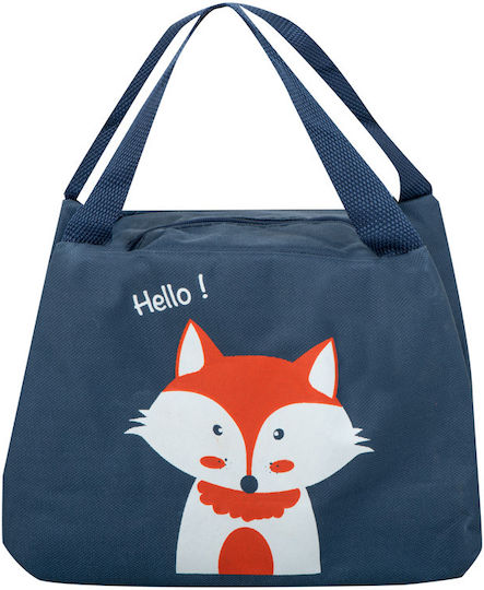 Thermal Food Bag Zola 21x14x15 Cm Bluemarin Fox Pattern