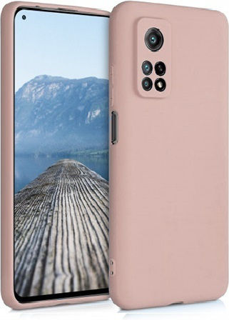 Umschlag Rückseite Silikon Rosa (Xiaomi Mi 10T / Mi 10T Pro)
