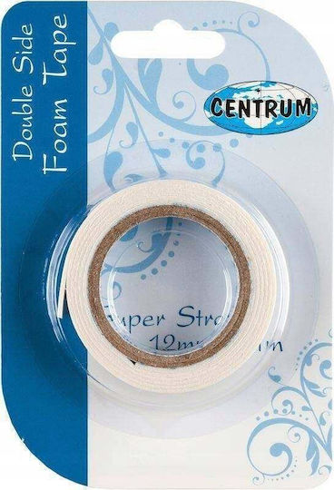 Centrum Double-Sided Foam Tape Band 12mm x 1m Centrum 83554 1mm