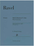 Ravel Klavierkonzert in G-Dur Klavierbuch