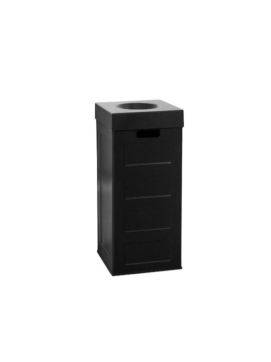 Viomes Capacity Waste Bin Waste Plastic Black 70lt 1pcs