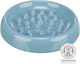 Trixie Keramik Schalen Futter Langsame Fütterung für Hund & Katze 250ml 18cm in Blau Farbe