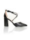 Shoe Art Pointed Toe Black Heels