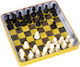 Albi Magnetisch Backgammon/Schach aus Holz 13.5x13.5cm