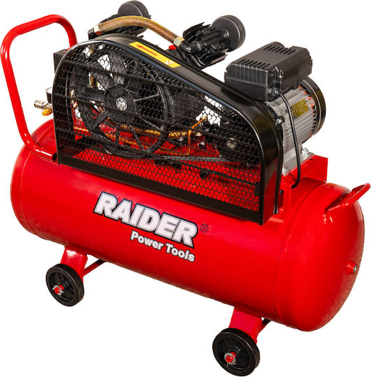 Raider RD-AC17 Einphasig Luftkompressor 94dB mit Lufttank 100Es 120117