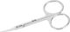 Nghia Nail Scissors Stainless With Curved Tip For Cuticles Silver 1 Piece
