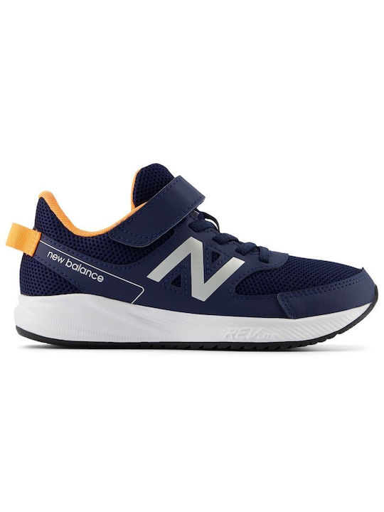 New Balance Παιδικά Sneakers με Σκρατς Navy Μπλε