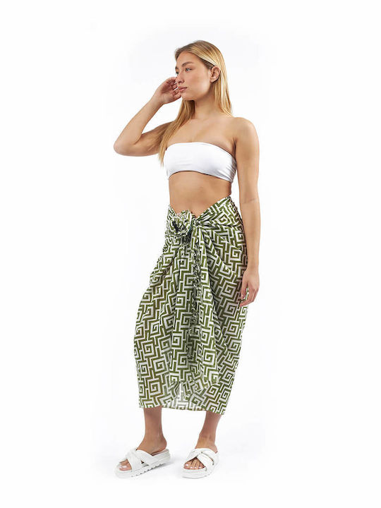 Verde Khaki Women's Pareo