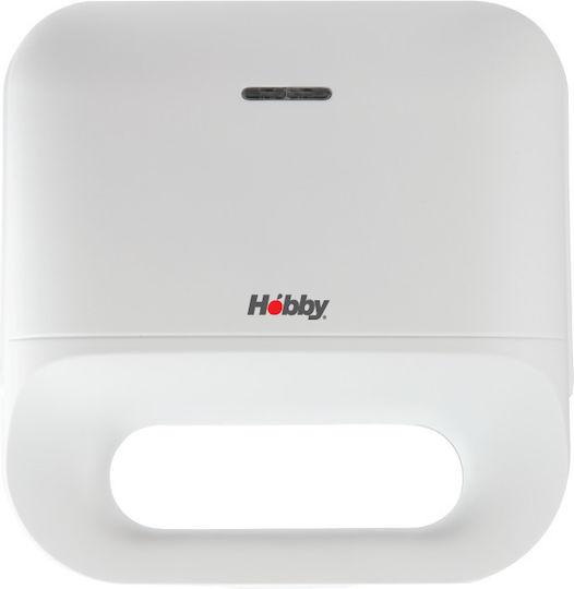 Hobby Τοστιέρα Γκριλιέρα 750W Λευκή