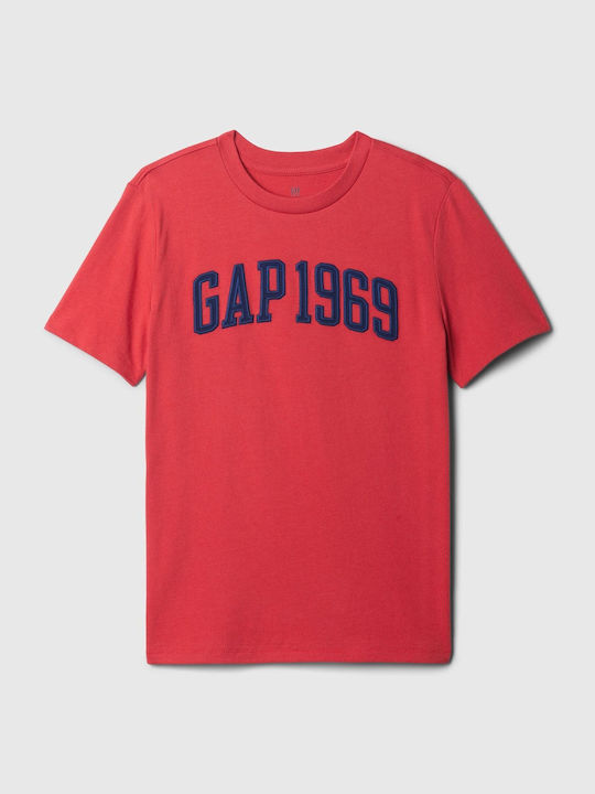 GAP Παιδικό T-shirt Κόκκινη