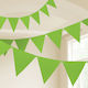 Green Triangle Bunting 10m