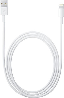 Apple USB-A to Lightning Cable Λευκό 2m (AP-MD819ZM/B)