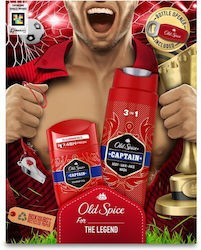 Old Spice Captain Skin Care Set for Body Cleaning