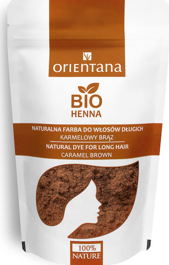 Orientana Къна Без Амоняк Карамелен Кафяв 100гр
