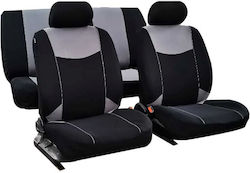 Set De Huse Scaune Auto 10 Bucăți Negre W15505-10