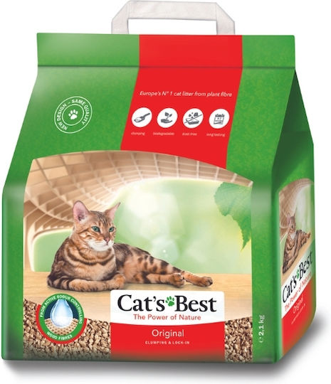 Cat's Best Original Пелети за котки без аромат 4.3кг