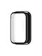 Silicone Case in Black color for Xiaomi Smartband 8 Active, Redmi Smart Band 2
