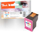 Peach Συμβατό Μελάνι Εκτυπωτή InkJet 14ml Κυανό 1τμχ
