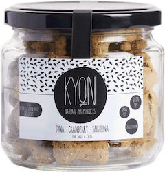 Kyon Χειροποιήτα Μπισκοτα Σκύλου Τόνος Cranberry Spirulina 140gr