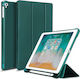 Flip Cover Πράσινη (iPad 2017/2018 9.7" / iPad Air 2 / iPad Air 2013 9,7" / iPad Pro 9.7")
