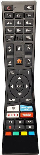 Neta Universal Τηλεχειριστήριο για Τηλεοράσεις JVC , , Vestel και F&U