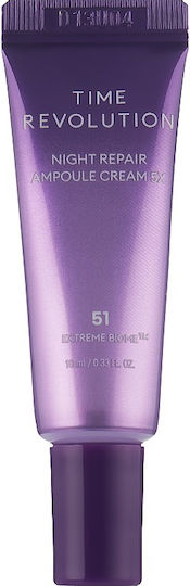 Missha Time Revolution Night Repair Feuchtigkeitsspendendes Ampullen-Serum für das Gesicht zur Festigung 5 × 10 ml