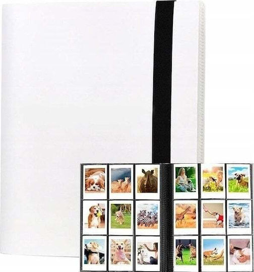 Loveinstant Album Na Zdjęcia 360 Zdjęć Do Fujifilm Instax Mini Xiaomi Polaroid Canon Hp Kodak Biały