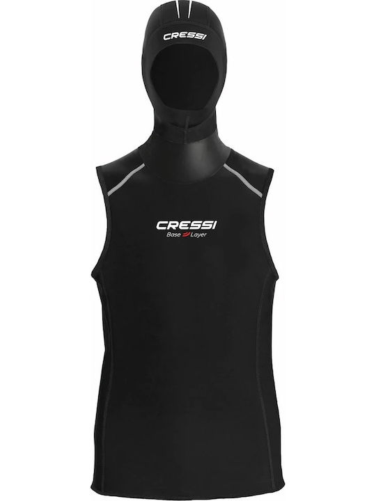 CressiSub Base Layer Γιλέκο Κατάδυσης για Ψαροντούφεκο Μαύρο 2mm