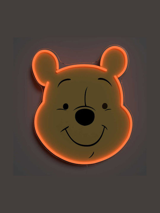 Yellowpop Φωτιζομενο Διακοσμητικο Disney Προσωπο Winnie #ypdi-win-fac