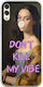 Vintage Lady Don't Kill My Vibe Huawei Honor 8x Flexible Tpu Transparent Silicone